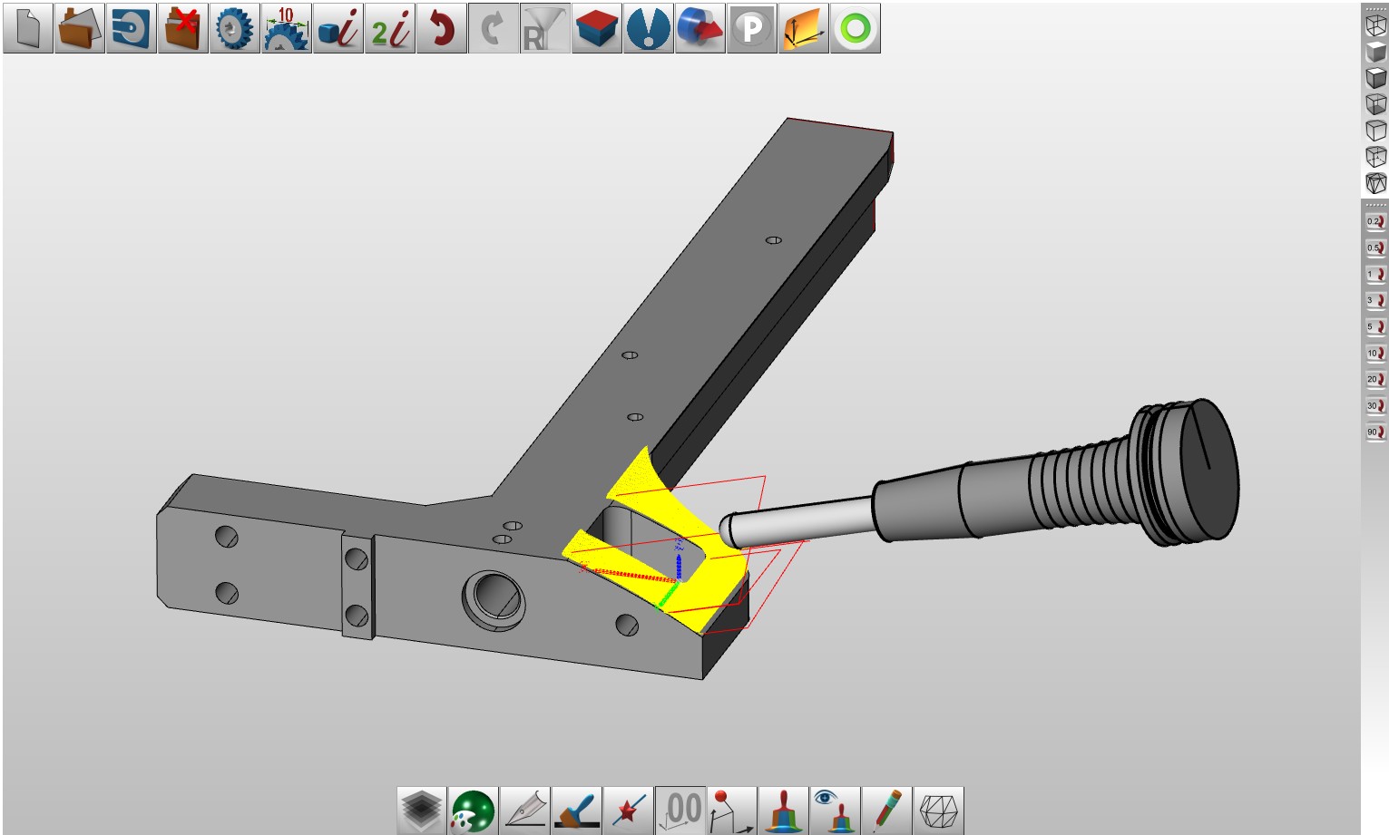 Software CAM avanzato per programmazione CNC