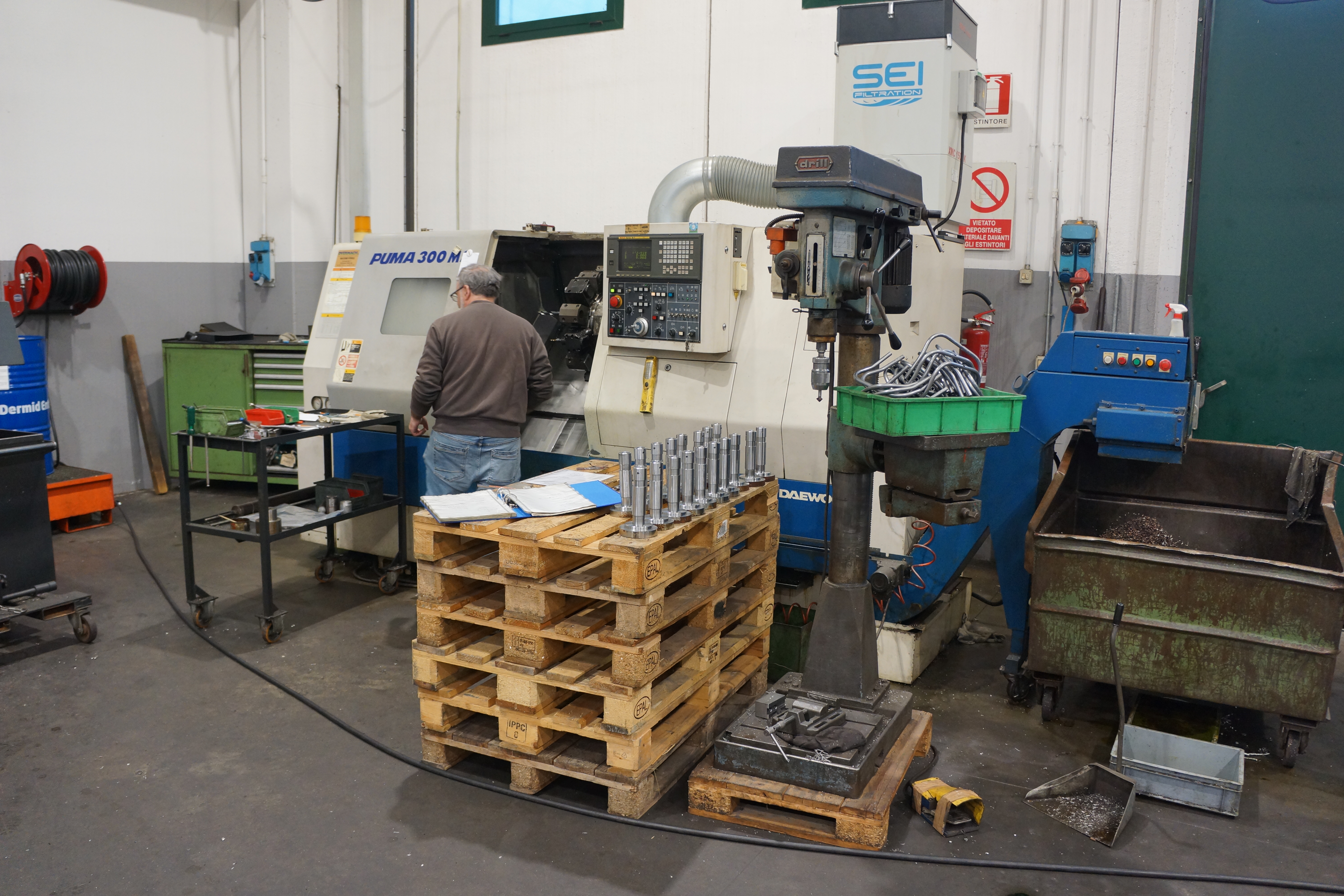 Postazione di lavoro CNC - DSC04409