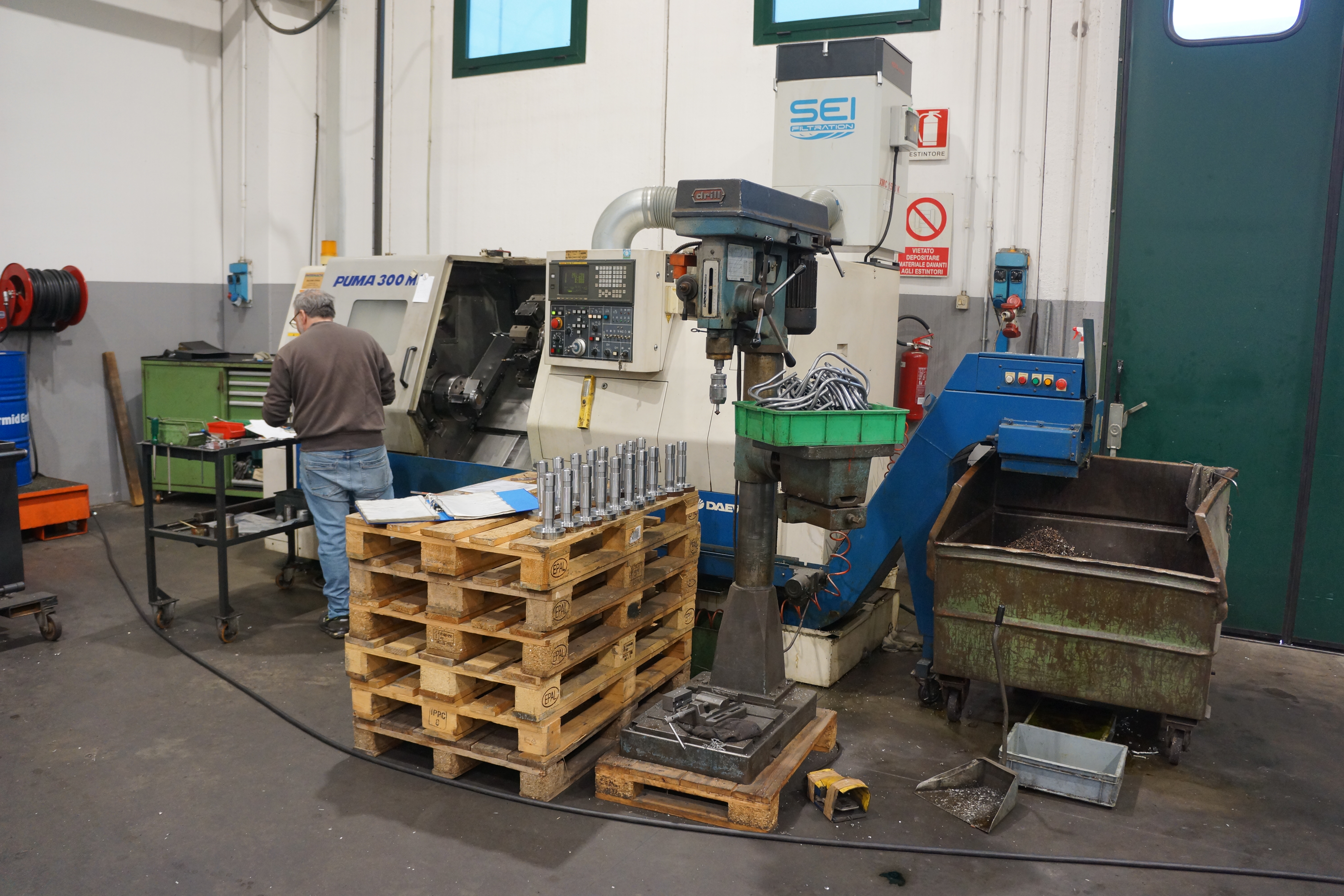 Postazione di lavoro CNC - DSC04410